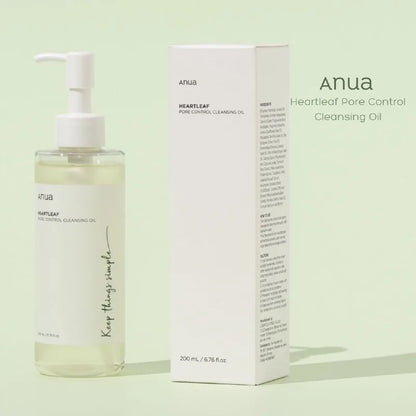 Anua Skincare Products Set Facial Deep Cleansing Toner 77 Heartleaf Pore Control Cleansing Oil korean Kit Skin Care Beauty Set