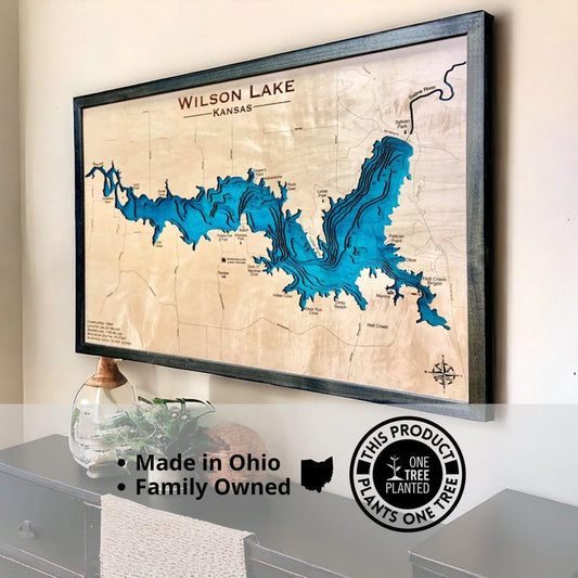 Any Lake customized wood Map Gift personalized gift, Lake house decor, 3D Custom Lake art, lake gift, wood lake map, Any location
